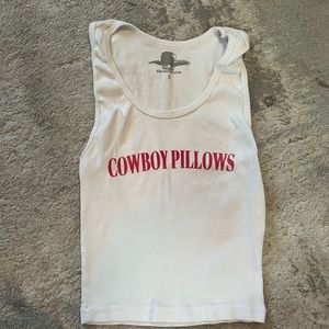 Cowboy pillows tank top